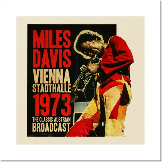 The Classic Miles Davis Wall Art by THEVARIO